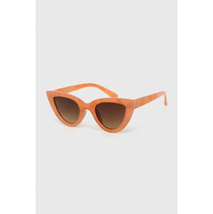 Slnečné okuliare Jeepers Peepers oranžová farba