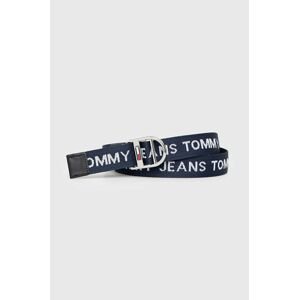 Opasok Tommy Jeans dámsky, tmavomodrá farba