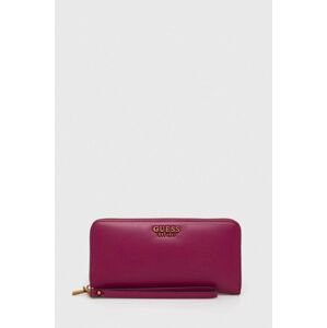 Peňaženka Guess dámsky, fialová farba