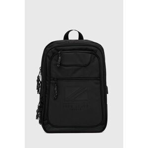 Ruksak Pepe Jeans Bromley Ldn Back Pack pánsky, čierna farba, veľký, jednofarebný