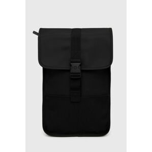 Ruksak Rains 13700 Buckle Backpak Mini čierna farba, veľký, jednofarebné