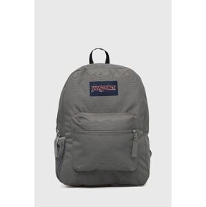 Ruksak Jansport šedá farba, veľký, jednofarebný