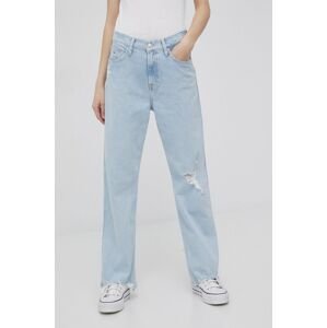 Rifle Tommy Jeans Betsy Bf7013 dámske, stredne vysoký pás