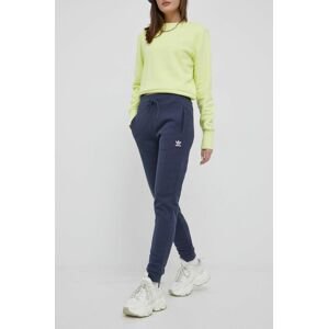 Tepláky adidas Originals HF7502 dámske, fialová farba, jednofarebné