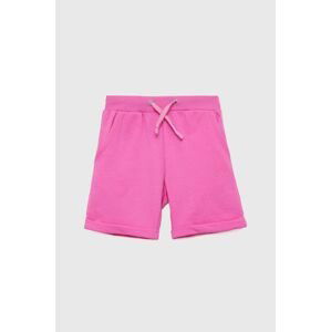 Detské krátke nohavice CMP ružová farba, jednofarebné,