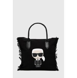 kabelka Karl Lagerfeld čierna farba