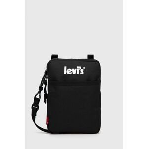 Malá taška Levi's čierna farba