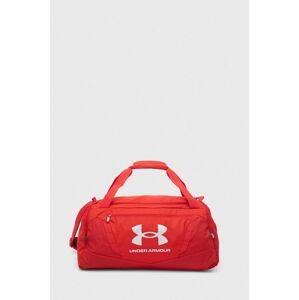 Športová taška Under Armour Undeniable 5.0 Medium červená farba