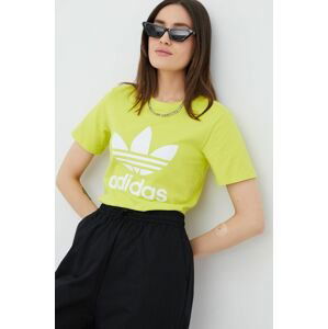 Tričko adidas Originals Adicolor HE6872 dámske, zelená farba,