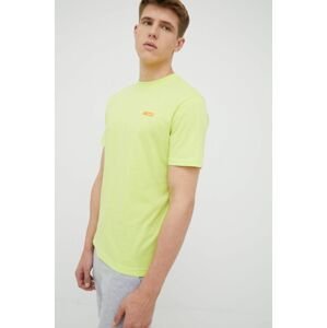 Bavlnené tričko RefrigiWear zelená farba, jednofarebné