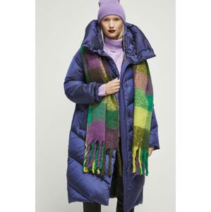 Páperový kabát Medicine dámsky, fialová farba, zimný