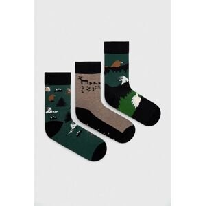 Bavlnené ponožky Medicine 3-pak pánske
