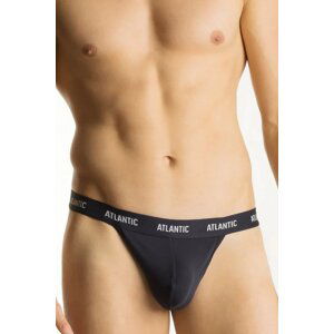 Sexy slipy Atlantic MP-1571/24 jockstrap Tmavomodrá 2XL