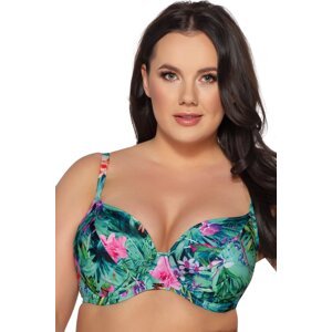 Horný diel dámskych plaviek Ava Lingerie SK-206 Paradise Zeleno-farebná 100E