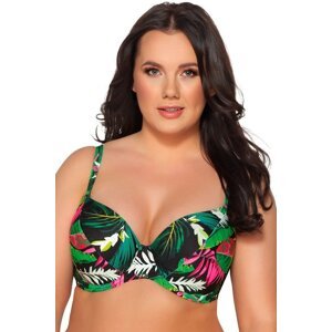 Horný diel dámskych plaviek Ava Lingerie SK-202 Tropical Island - měkký Farebná 100E