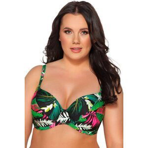 Horný diel dámskych plaviek Ava Lingerie SK-202 Tropical Island - měkký Farebná 75K