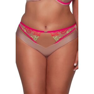 Nohavičky Ava Lingerie 2072 Fluo Ružová 3XL