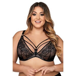 Nevystužená podprsenka Ava Lingerie 1824 Venus Čierna 70D