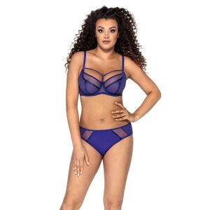 Nevystužená podprsenka Ava Lingerie 1923 Protea Modrá 65G