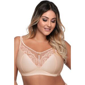 Bezkosticová podprsenka Ava Lingerie 1691/1 Béžová 80G