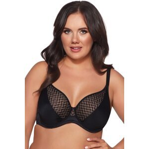 Nevystužená podprsenka Ava Lingerie 2103 Black Čierna 105D