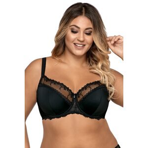 Polovystužená podprsenka Ava Lingerie 1030 Novato Čierna 70J