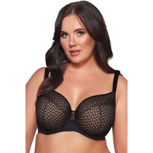 Polovystužená podprsenka Ava Lingerie 2102 Čierna 105D