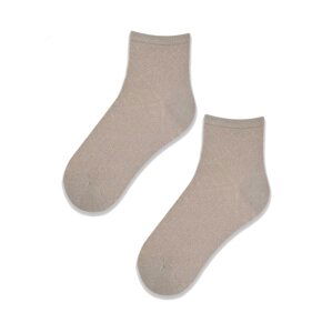 Členkové dámske ponožky Noviti ST041 - viskóza Béžová 36-41