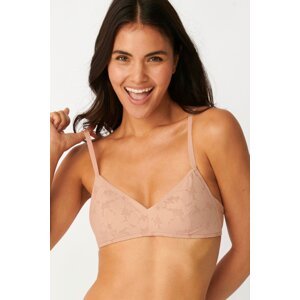 Bralette top podprsenka Sloggi ZERO LACE 2 Béžová L