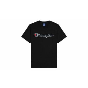 Champion Script Logo T-Shirt čierne 214194_S20_KK001