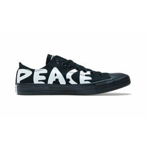 Converse Chuck Taylor All Star Peace Powered Lo Black čierne 167893C