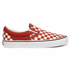 Vans Ua Classic Slip-On (Checkerboard)Picnt/Trwht-10.5 červené VN0A4U38WS2-10.5