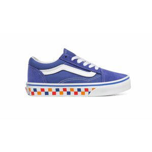 Vans Uy Old Skool (Tri Checkerbrd) Kids fialové VN0A4BUUWKL