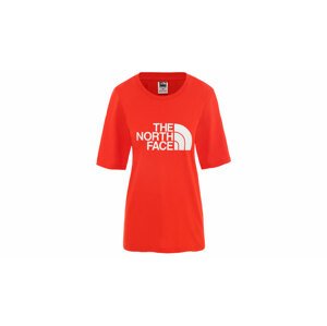 The North Face W Bf Easy Tee Fiery Red červené NF0A4M5P15Q