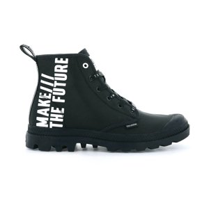 Palladium Pampa Hi Future Black-10 čierne 76885-008-M-10