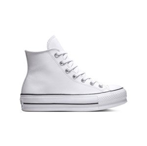 Converse Chuck Taylor All Star Platform Leather High-Top biele 561676C