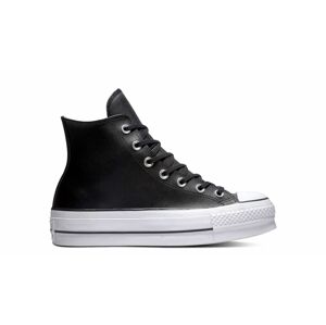 Converse Chuck Taylor All Star Platform Leather High-Top čierne 561675C