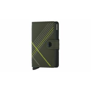 Secrid Miniwallet Stitch Linea Lime zelené MSt-Linea-Lime