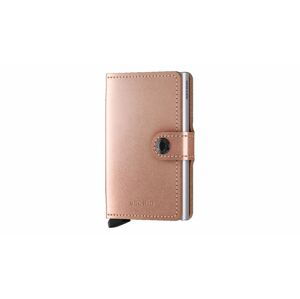 Secrid Miniwallet Metallic Rose ružové MMe-Rose