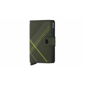 Secrid Miniwallet Stitch Linea Lime-One size zelené MSt-Linea-Lime-One-size