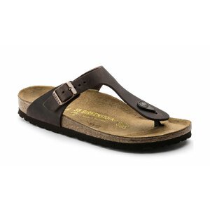 Birkenstock Gizeh NU Oiled Habana Regular Fit-8 hnedé 743831-8