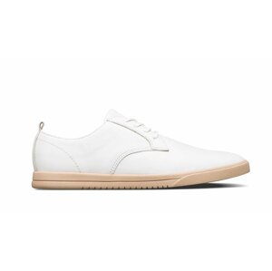 Clae Ellington White Milled Leather Vanilla biele CL20AEL02-WMV