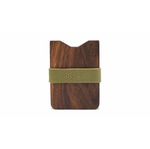 Gunton Wooden Wallet-One size hnedé gunton_nat_army-One-size