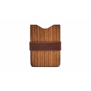 Gunton Wooden Wallet-One size hnedé gunton_nat_choc-One-size