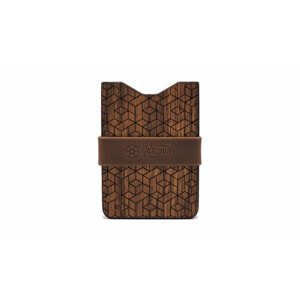 Gunton Wooden Wallet-One size hnedé gunton_geo_12-One-size