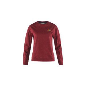 Fjällräven Vardag Sweater W Red Oak-XS bordová F83519-345-XS
