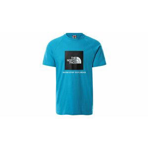 The North Face M Raglan Red Box Tee modré NF0A3BQOD7R