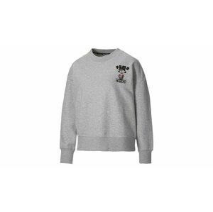 Puma x Peanuts W Crew Neck Sweatshirt šedé 531159_04