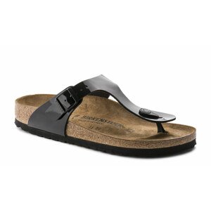 Birkenstock Gizeh BF Patent Black Regular Fit-4.5 čierne 43661-4.5