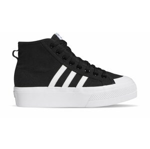 adidas Nizza Platform Mid W 5.5 čierne FY2783-5.5